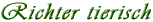 Richter tierisch